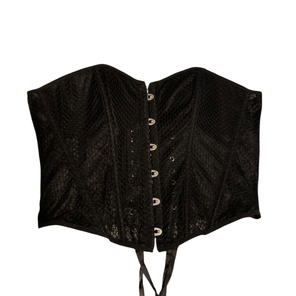 Black Net Corset